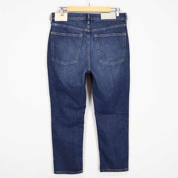 NWT Everlane The Original Cheeky Jean High Rise Vintage Dark Blue Size 30 Short - Picture 5 of 11